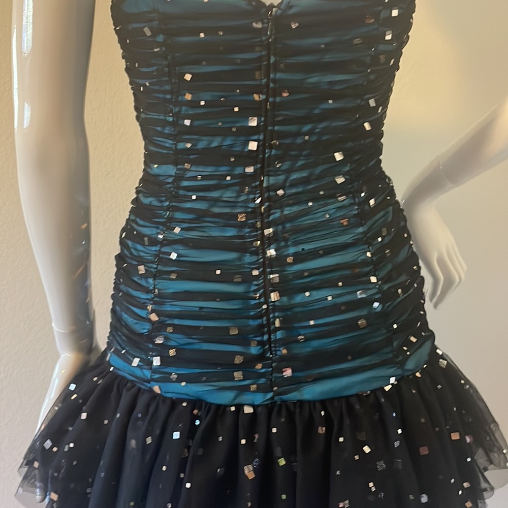 Sparkly & Ruffle Party Dress - Picture 8 of 9